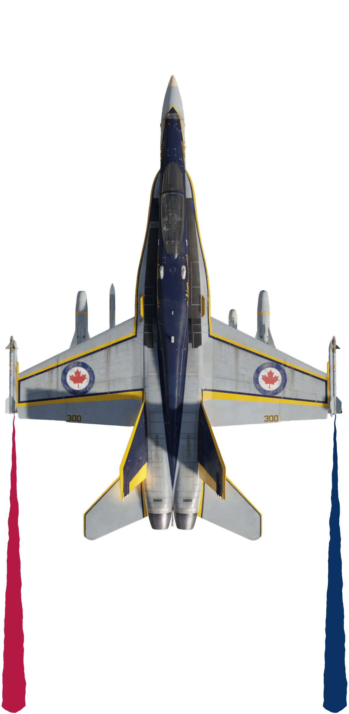F/A-18 Top View
